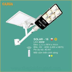 Đèn pha năng lượng SOLAR-15