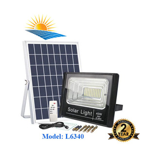 Đèn pha-tấm pin rời LED SOLAR 40W L6340