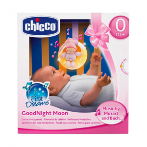 Đèn phát nhạc Mặt trăng Chicco  Xanh, Hồng