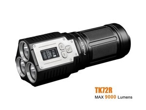 Đèn pin chuyên dụng Fenix TK72R - 9000 Lumens