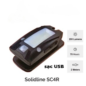 Đèn pin kẹp nón LedLenser Solidline SC4R