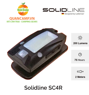 Đèn pin kẹp nón LedLenser Solidline SC4R