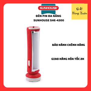 Đèn pin sạc đa năng Sunhouse SHE-4300