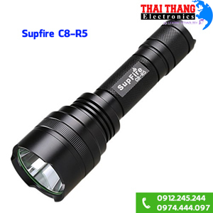 Đèn pin siêu sáng Supfire C8-R5