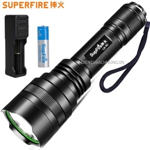 Đèn pin siêu sáng Supfire C8-R5