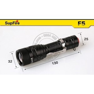 Đèn pin Supfire F5