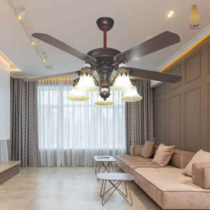 Quạt trần đèn 5 cánh HF 67040