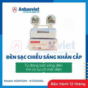 Đèn sạc điện xách tay,treo tường, để bàn Kentom KT-2200EL