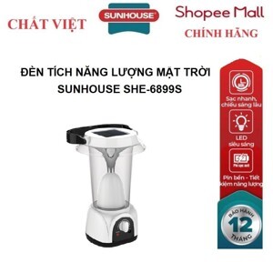 Đèn sạc năng lượng mặt trời Sunhouse SHE 6899S