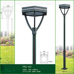 Đèn sân vườn led trụ 133