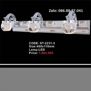 Đèn soi tranh soi gương 3 bóng led ST-2231-3