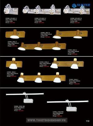 Đèn soi tranh soi gương thiết kế đẹp mắt bóng led ST-2231-1