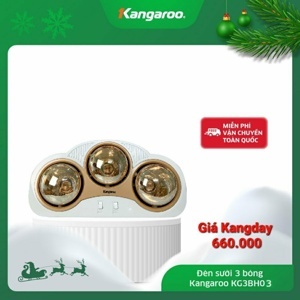 Đèn sưởi nhà tắm 3 bóng Kangaroo KG3BH03