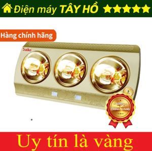 Đèn sưởi nhà tắm 3 bóng Saiko BH-389