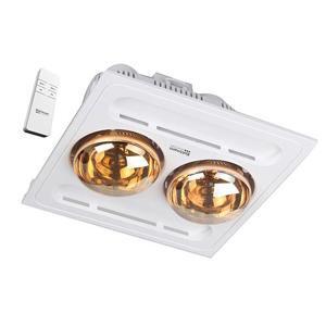 Đèn sưởi nhà tắm âm trần Kottmann K9-R -  2 bóng