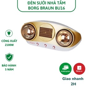 Đèn sưởi nhà tắm Braun BU16