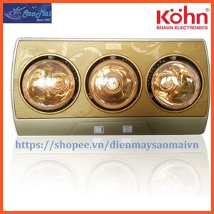 Đèn sưởi nhà tắm Braun Kohn KP03G