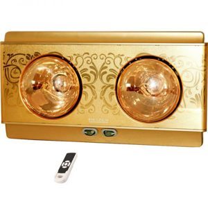 Đèn sưởi nhà tắm Heizen HE2BR - 2 bóng