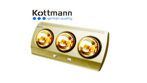 Đèn sưởi nhà tắm Kottmann K3BG (K3B-G) - 3 bóng