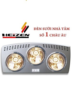 Đèn sưởi nhà tắm Heizen HE3B176 (HE-3B176) - 3 bóng