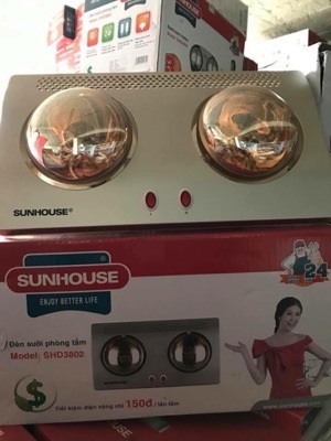 Đèn sưởi nhà tắm Sunhouse SHD3812