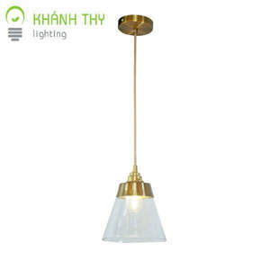 Đèn thả chao thủy tinh đuôi vàng TT.40