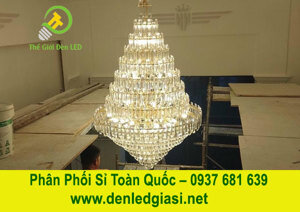 Đèn thả dây pha lê  TPL 8088