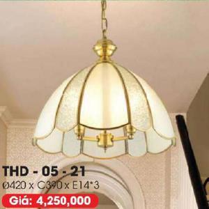 Đèn thả đồng THD-05-21