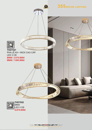 Đèn thả hiện đại THD7047
