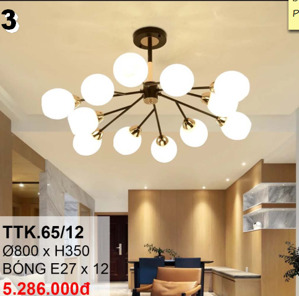 Đèn thả hiện đại TTK65-12