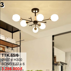 Đèn thả hiện đại TTK.65-6