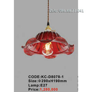 Đèn thả hoa ly KC-D8078-1
