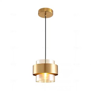 Đèn thả hợp kim thủy tinh DY3025