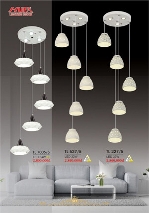 Đèn thả LED 5 bóng TL7006/5