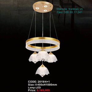 Đèn thả Led trang trí 2019/4+1
