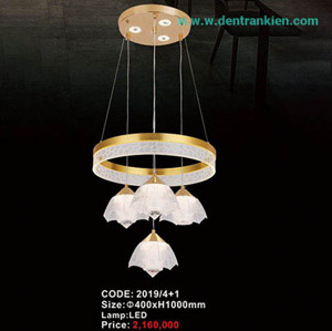 Đèn thả Led trang trí 2019/4+1