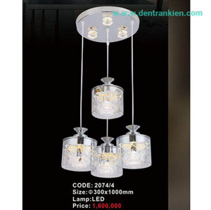 Đèn thả Led trang trí 2074/4