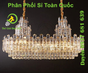 Đèn thả pha lê TPL6270N960