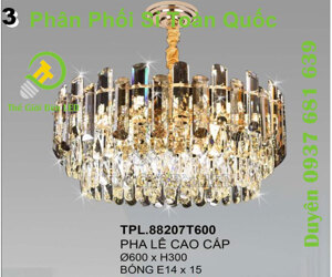 Đèn thả pha lê TPL88207T600