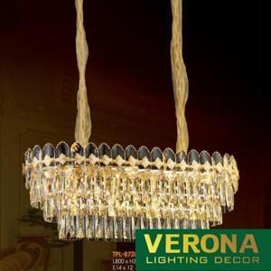 Đèn thả pha lê Verona TPL-8728C