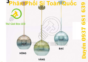 Đèn thả quả cầu thủy tinh TT.17/1