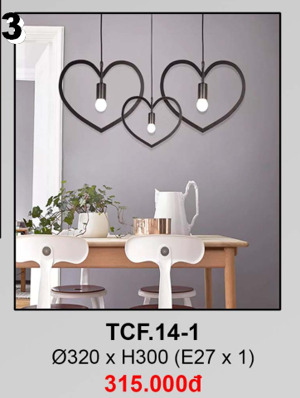 Đèn thả TCF14