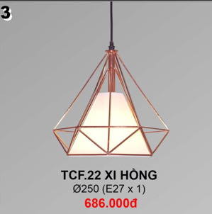 Đèn thả TCF22 Xi