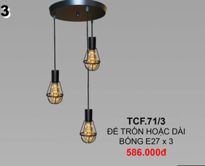 Đèn thả TCF71/3