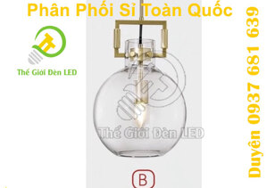 Đèn thả thủy tinh TT26/1B