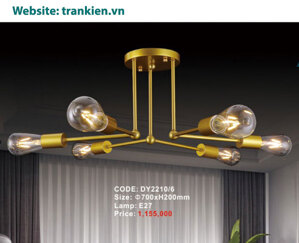Đèn thả trần DY2210/6