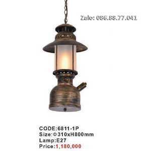 Đèn thả trang trí cổ điển giá gốc mới 6811-1P