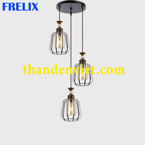 Đèn thả trang trí DY4040/3 BK