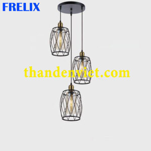 Đèn thả trang trí hiện đại DY4024/3 BK