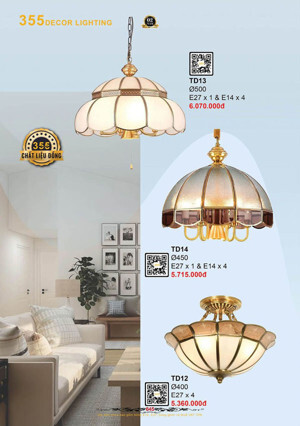 Đèn thả trang trí TD-12